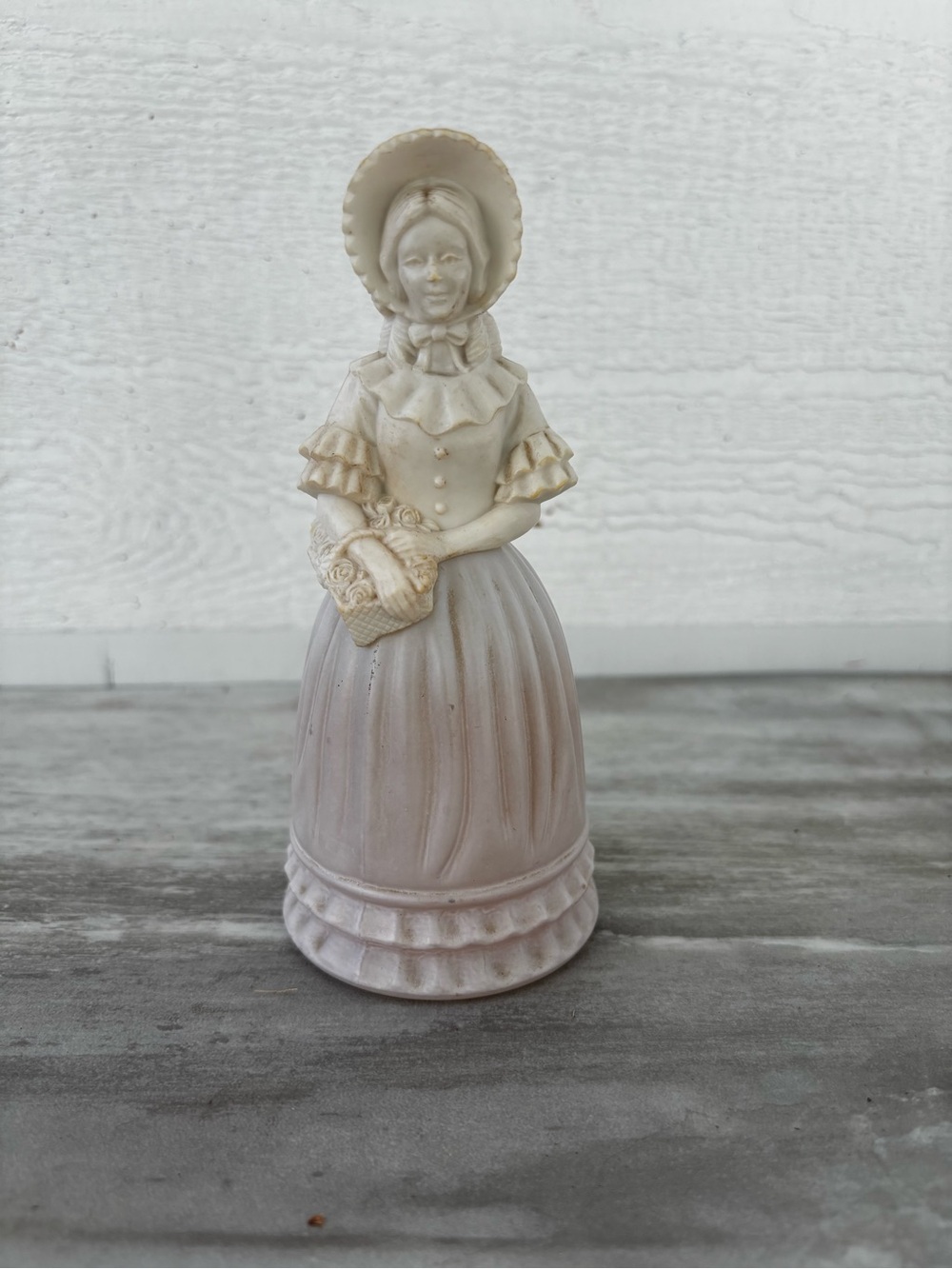 AVON Fashion Figurine Victorian “Field Flowers” Cologne 1970s Vintage Ceramic